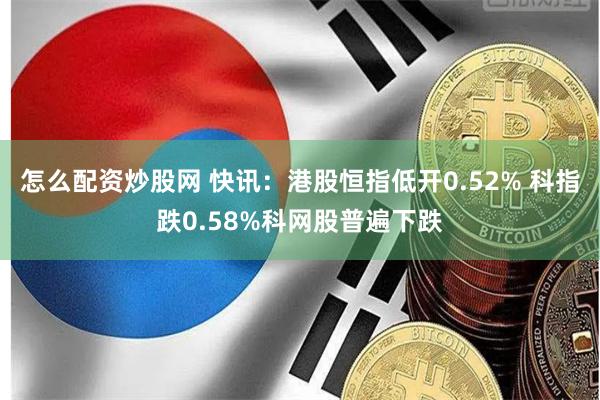 怎么配资炒股网 快讯：港股恒指低开0.52% 科指跌0.58%科网股普遍下跌