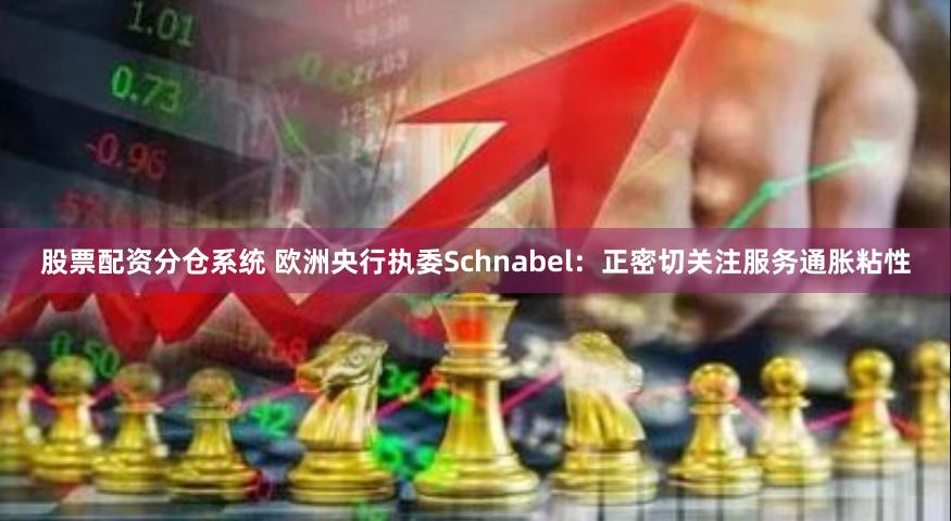 股票配资分仓系统 欧洲央行执委Schnabel：正密切关注服务通胀粘性