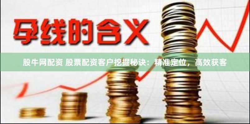 股牛网配资 股票配资客户挖掘秘诀：精准定位，高效获客